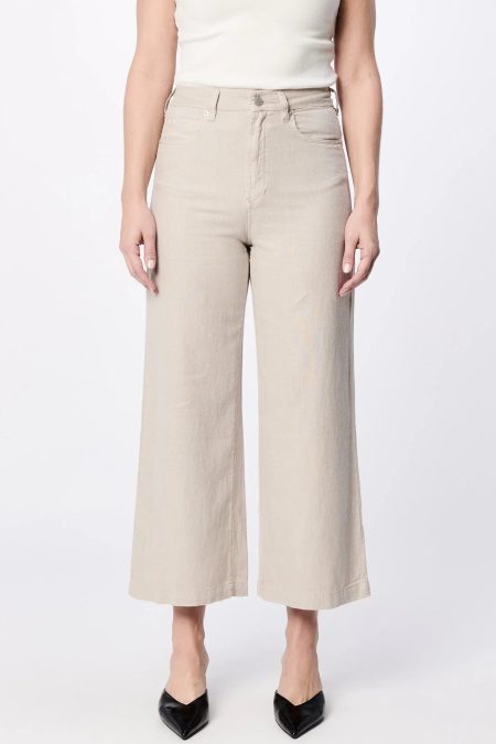 Dear John Audrey Wide Leg Linen Blend